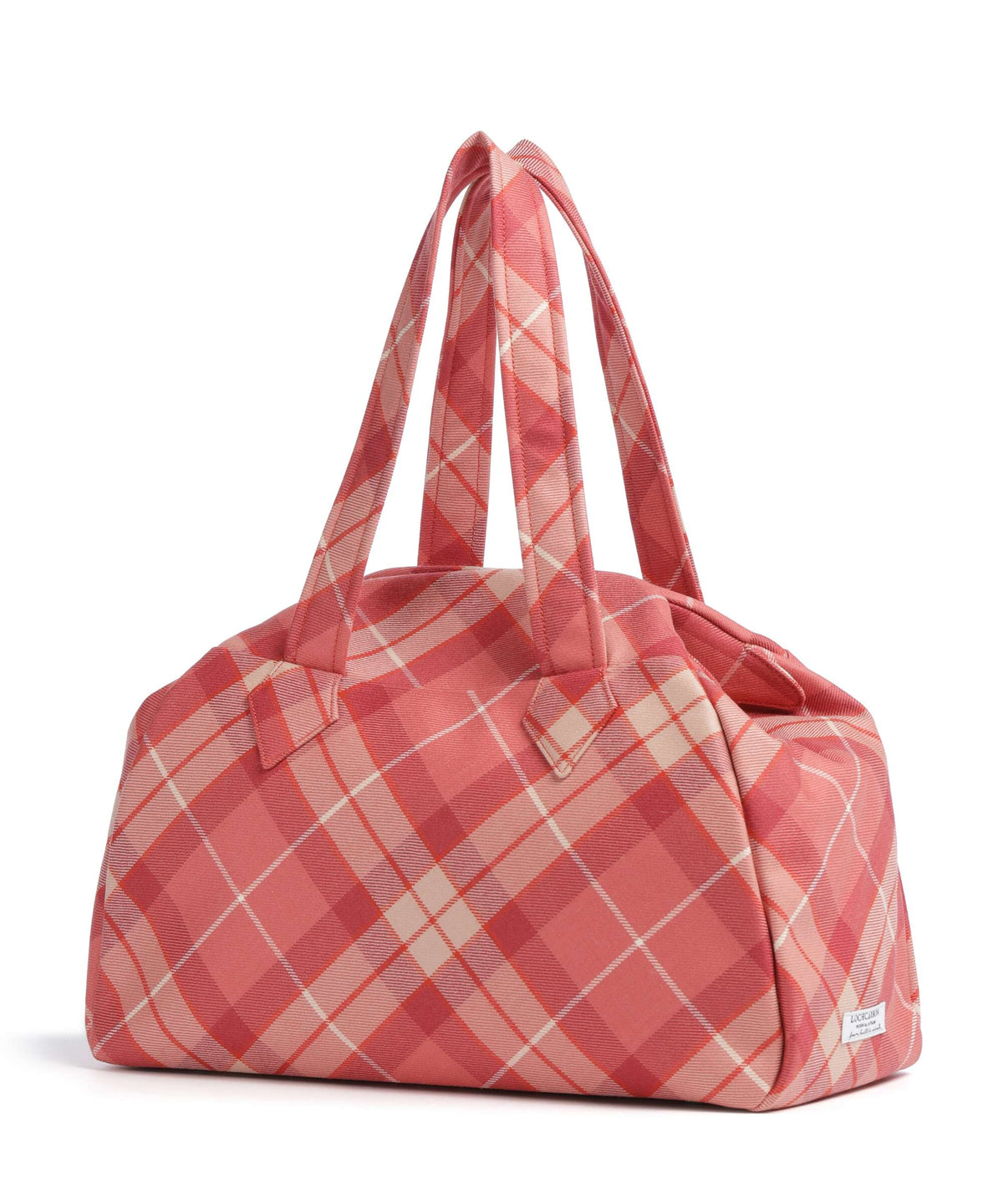 Vivienne Westwood Archive Wool Tartan Large Tote bag fraser pink