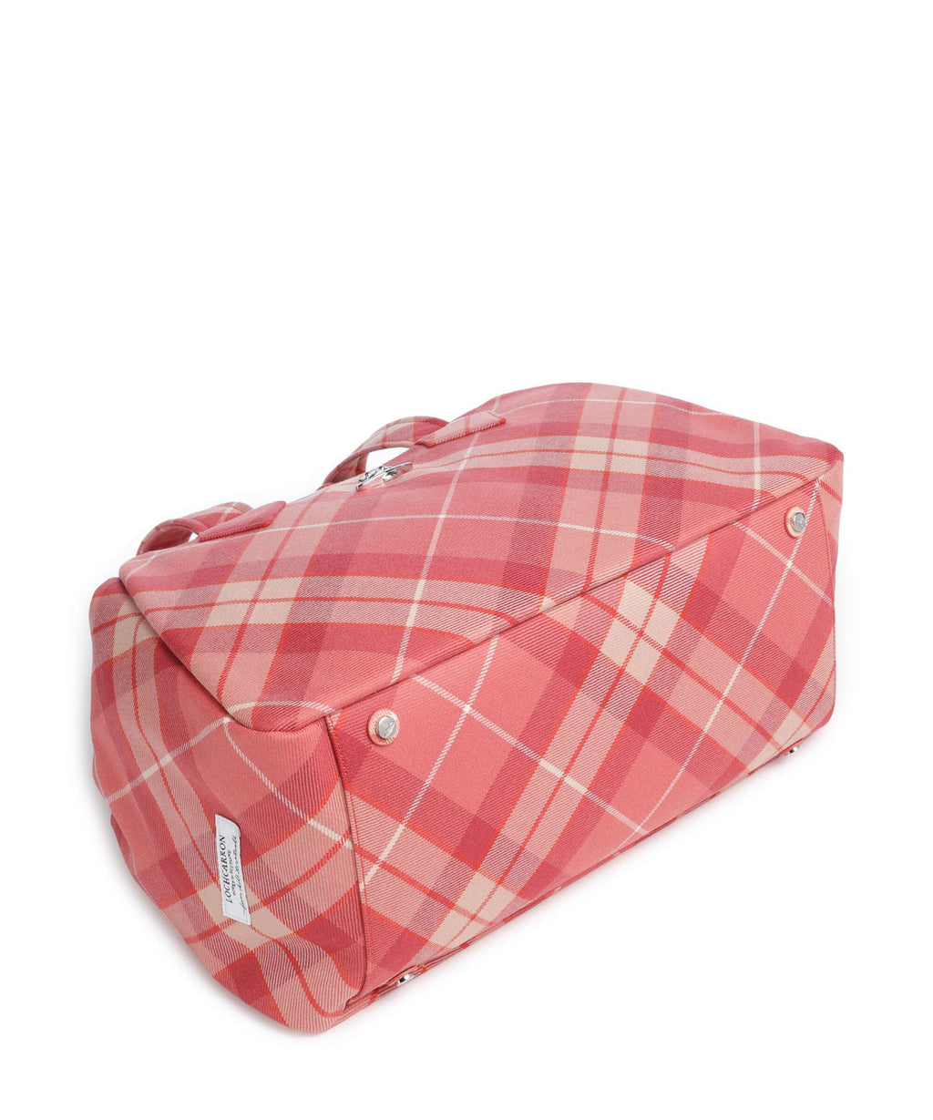 Vivienne Westwood Archive Wool Tartan Large Tote bag fraser pink