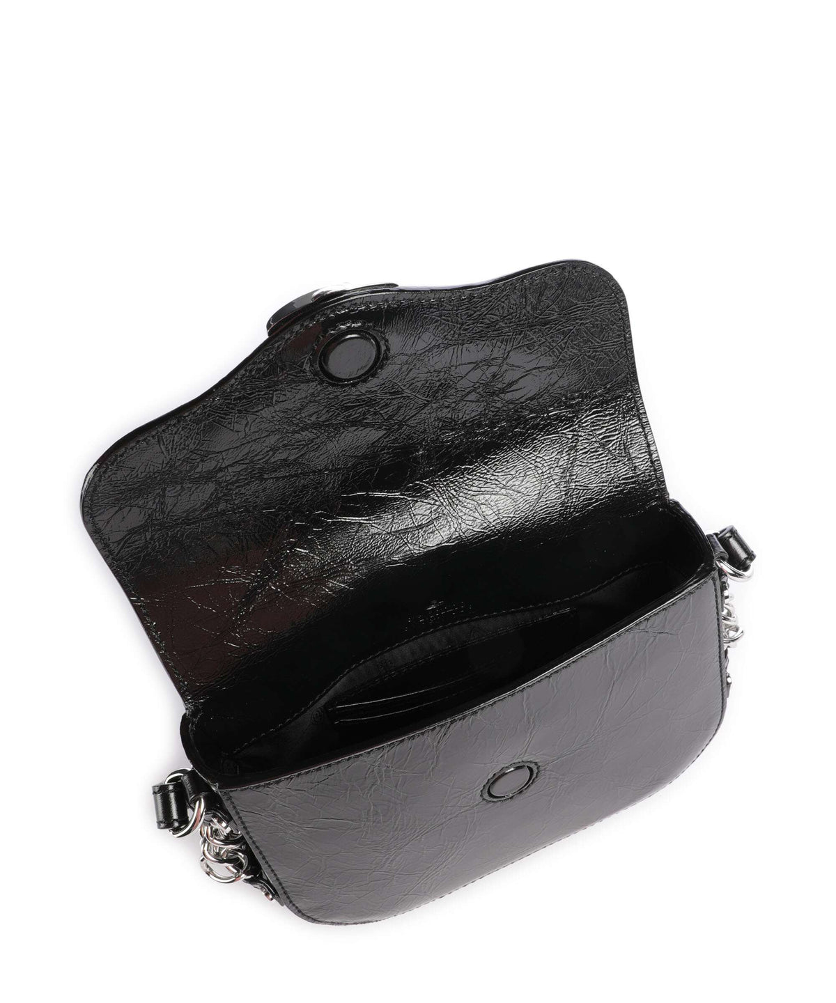 Vivienne Westwood Hunter Naplak Shoulder bag black