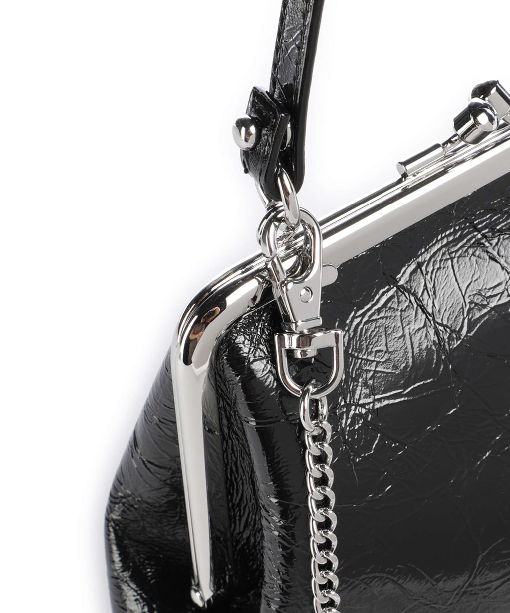 Vivienne Westwood Granny Frame Naplak Handbag black