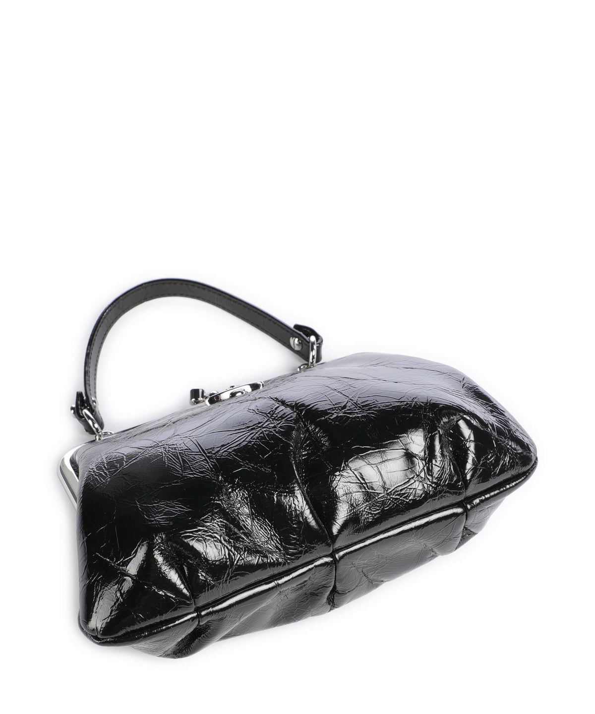 Vivienne Westwood Granny Frame Naplak Handbag black