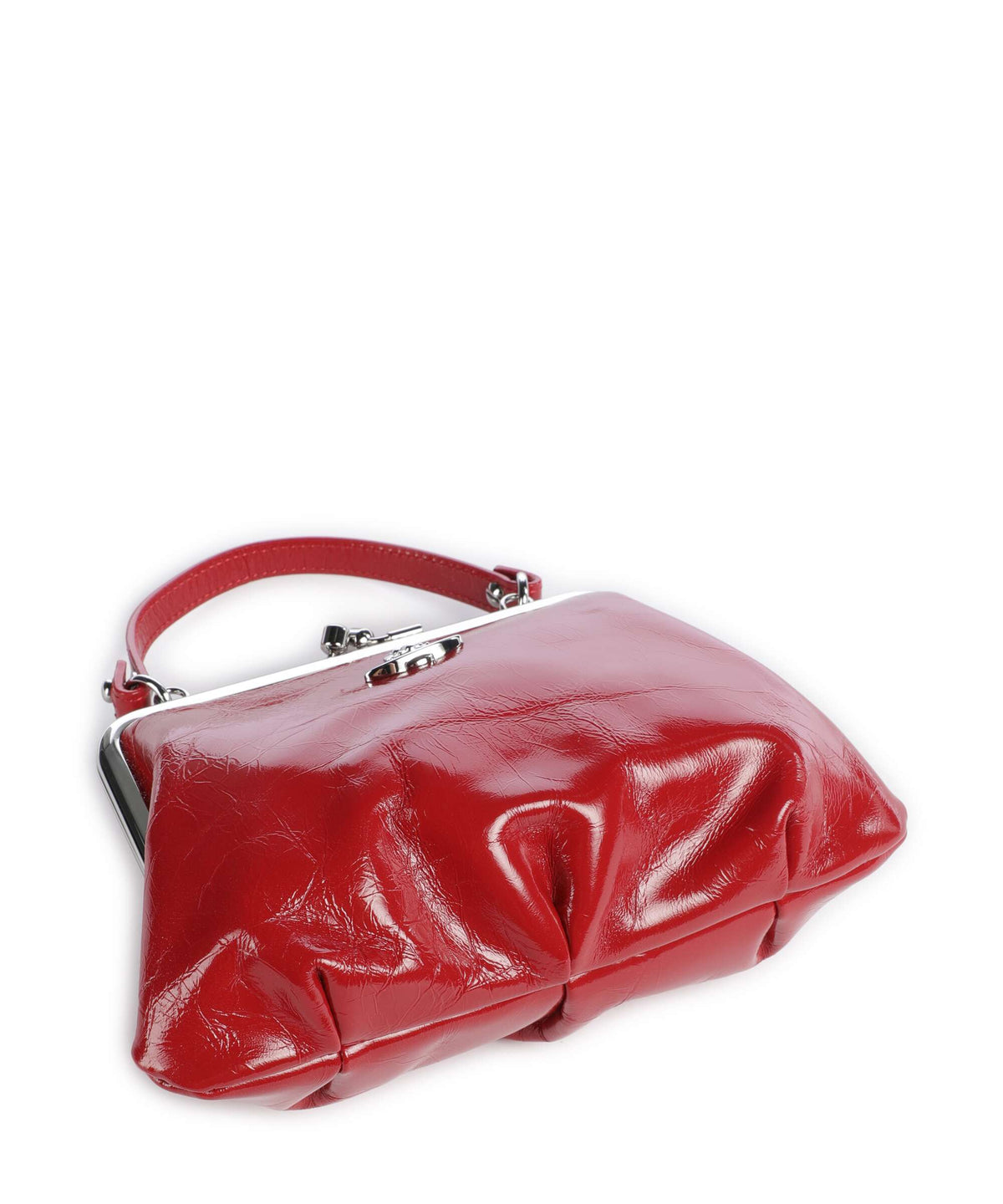 Vivienne Westwood Granny Frame Naplak Handbag red