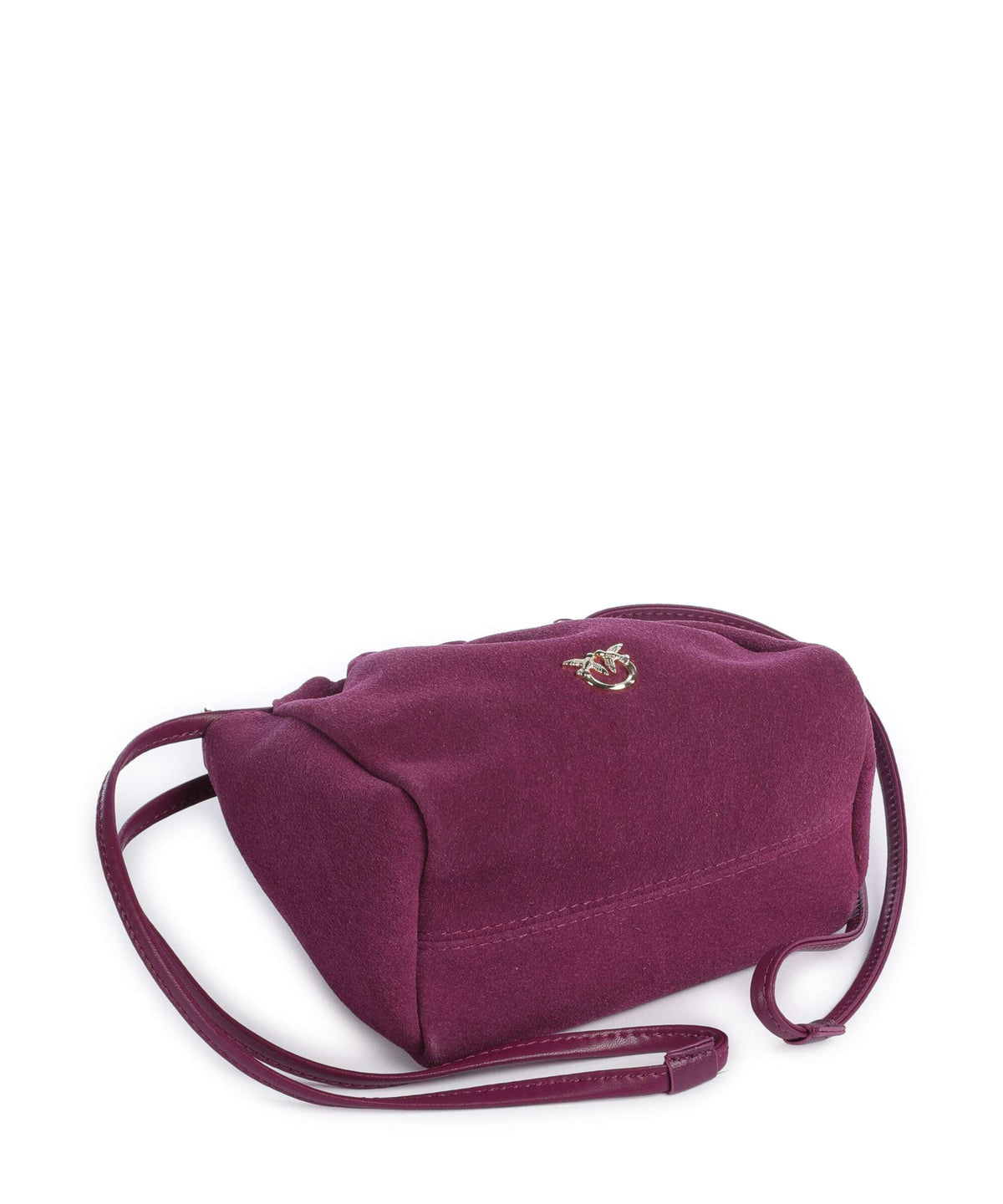 Pinko Flower Bucket bag violet/gold