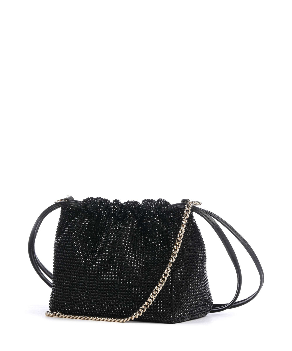 Pinko Flower Bucket bag nero/limousine/oro