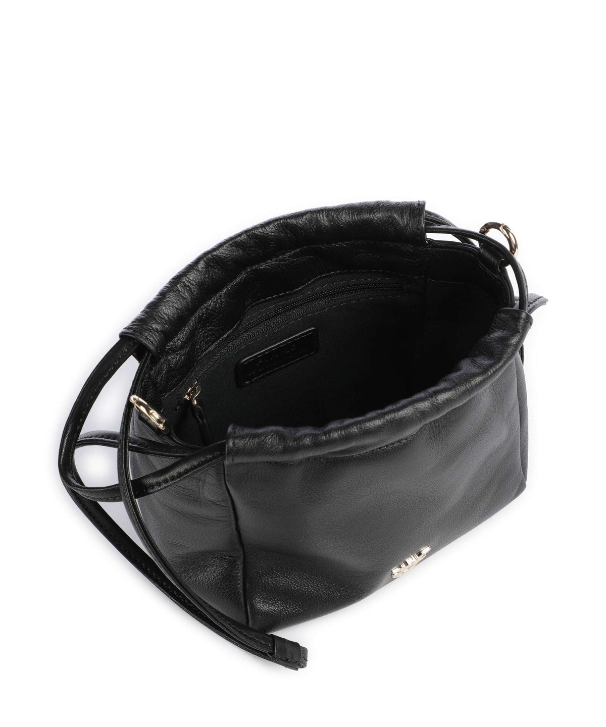 Pinko Flower Bucket bag nero/limousine/oro