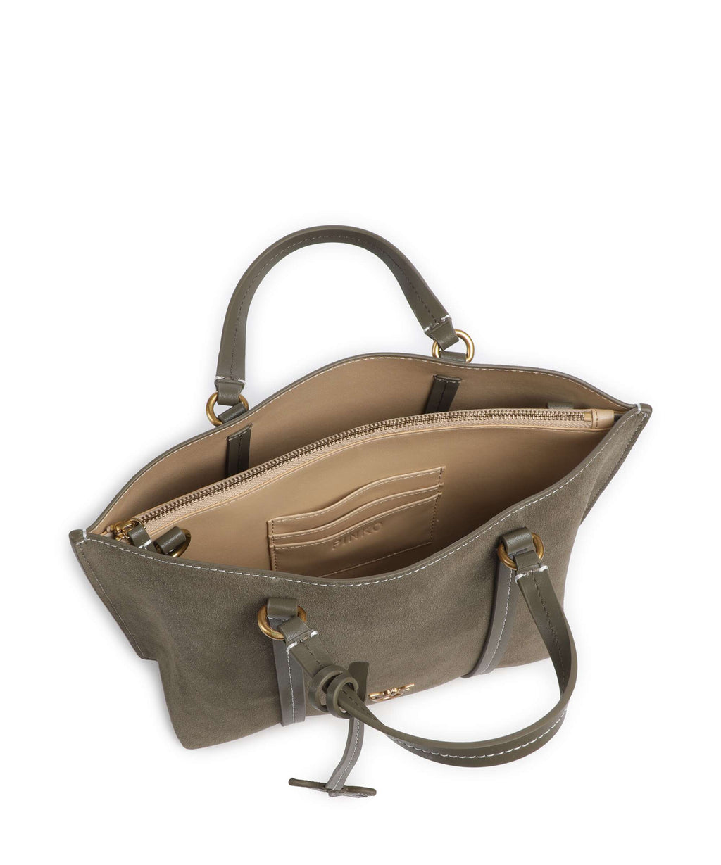 Pinko Carrie Classic Handbag verde/oliva scuro/antique gold