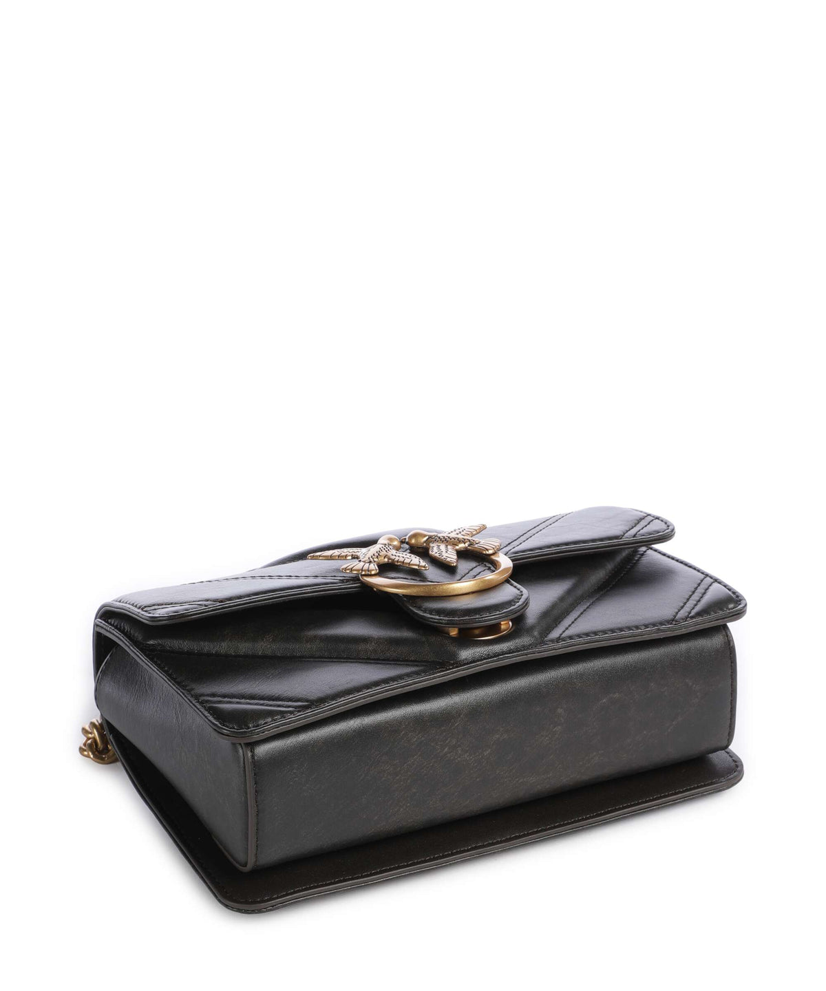 Pinko Love One Mini Crossbody bag marrone/caffe/antique gold