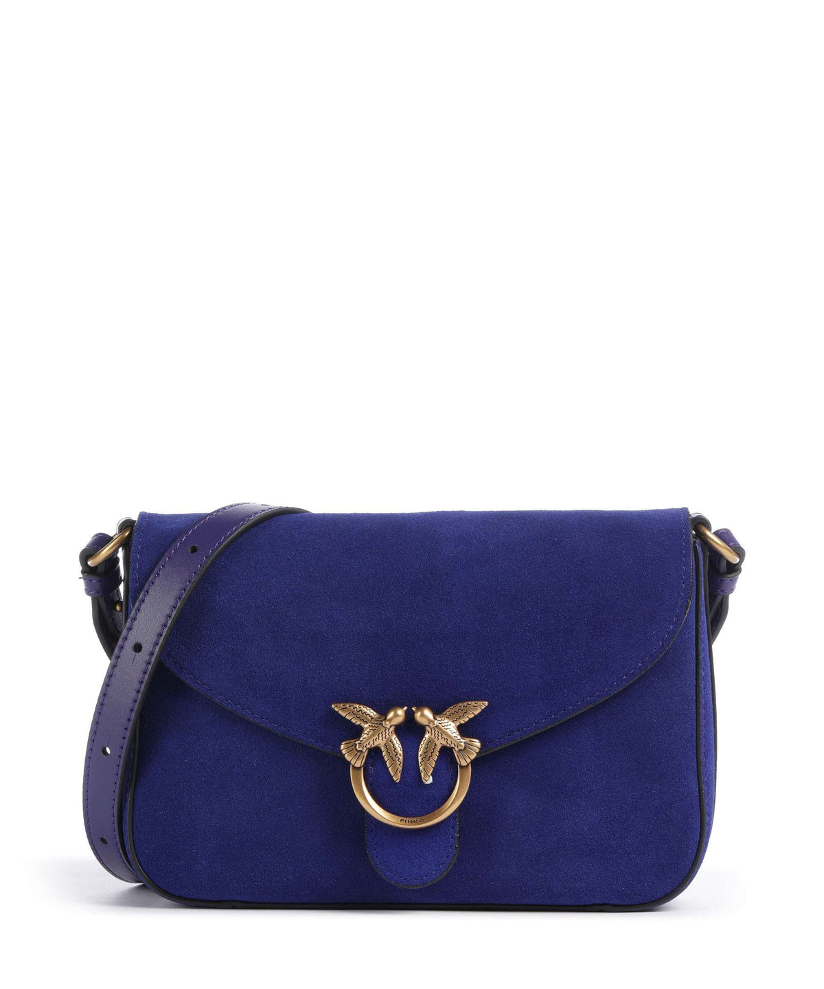 Pinko Love Classic Crossbody bag blue/gold