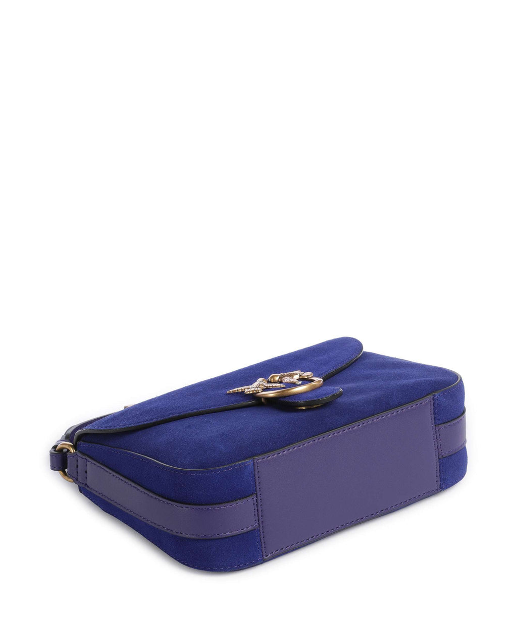 Pinko Love Classic Crossbody bag blue/gold