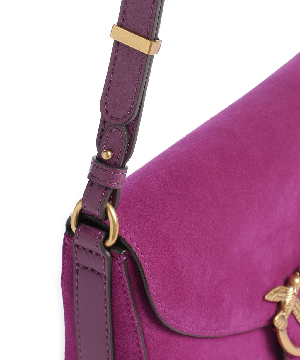 Pinko Love Classic Crossbody bag violet/gold