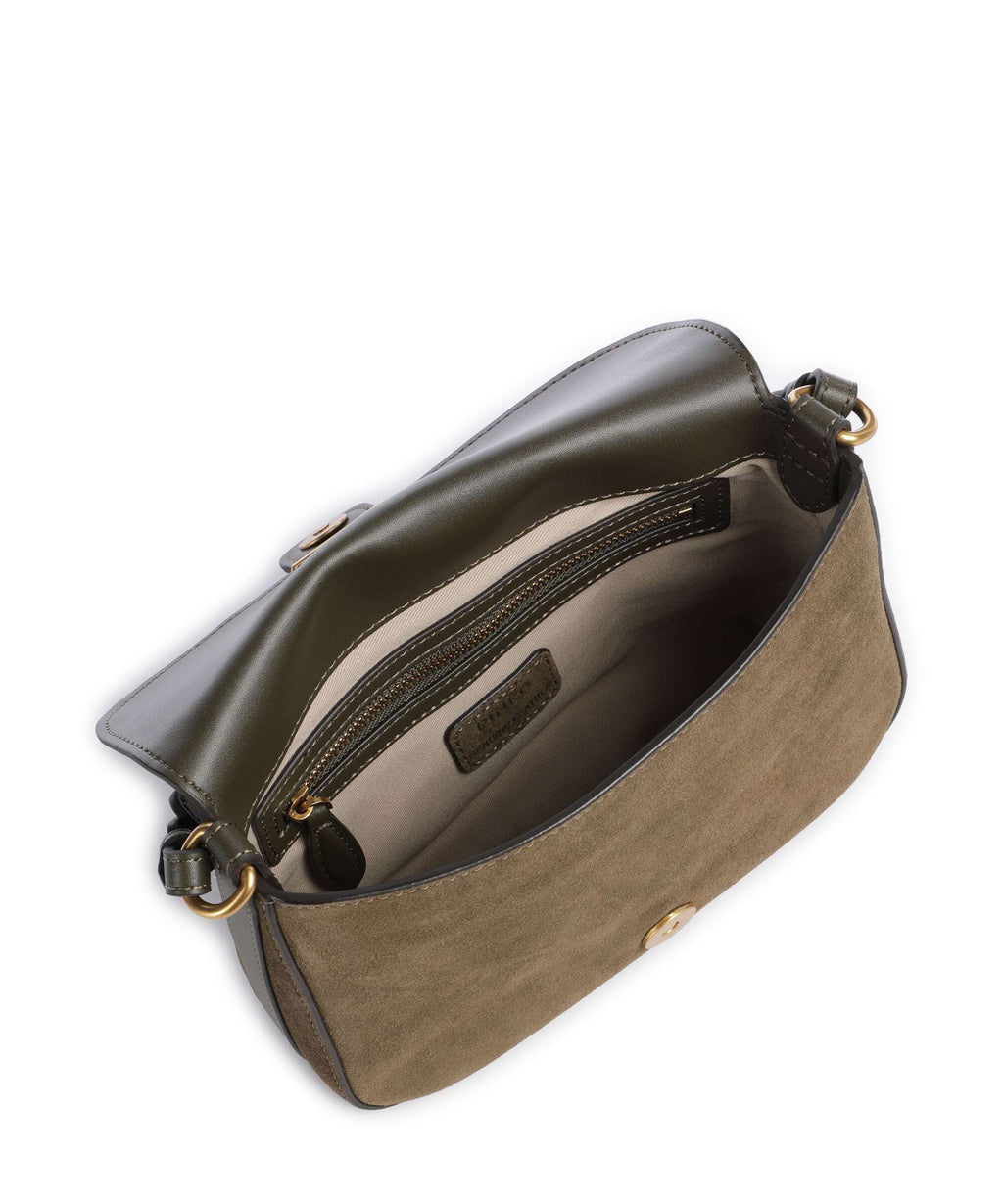 Pinko Love Classic Crossbody bag militar green/gold