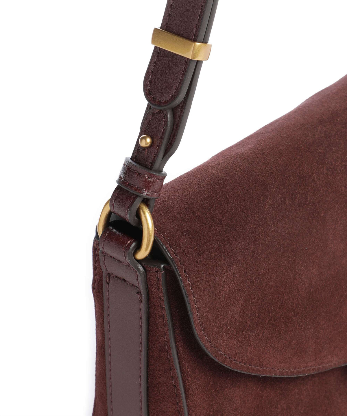 Pinko Love Classic Crossbody bag burgundy/gold