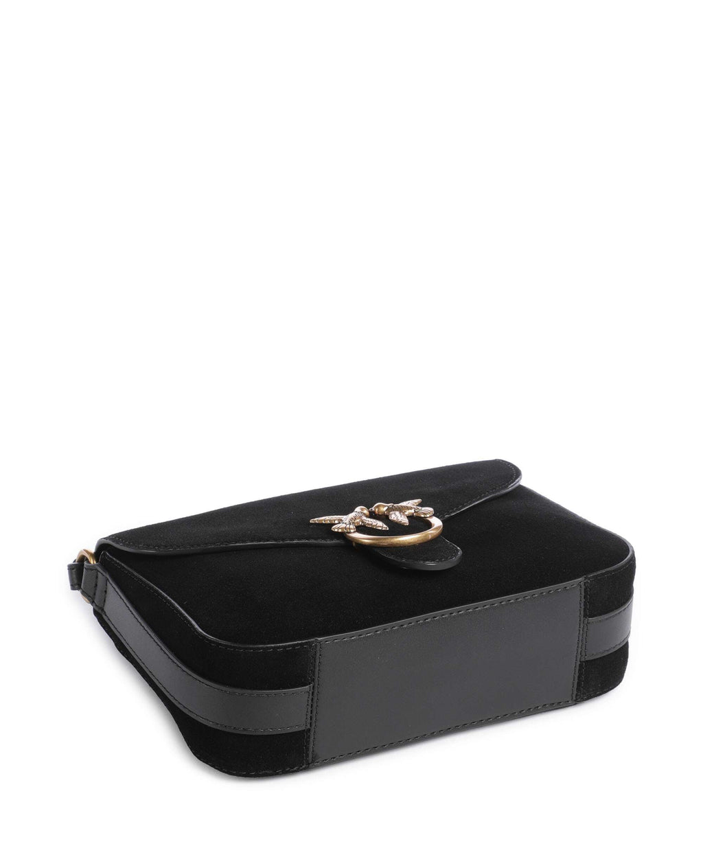 Pinko Love Classic Crossbody bag nero/limousine/oro