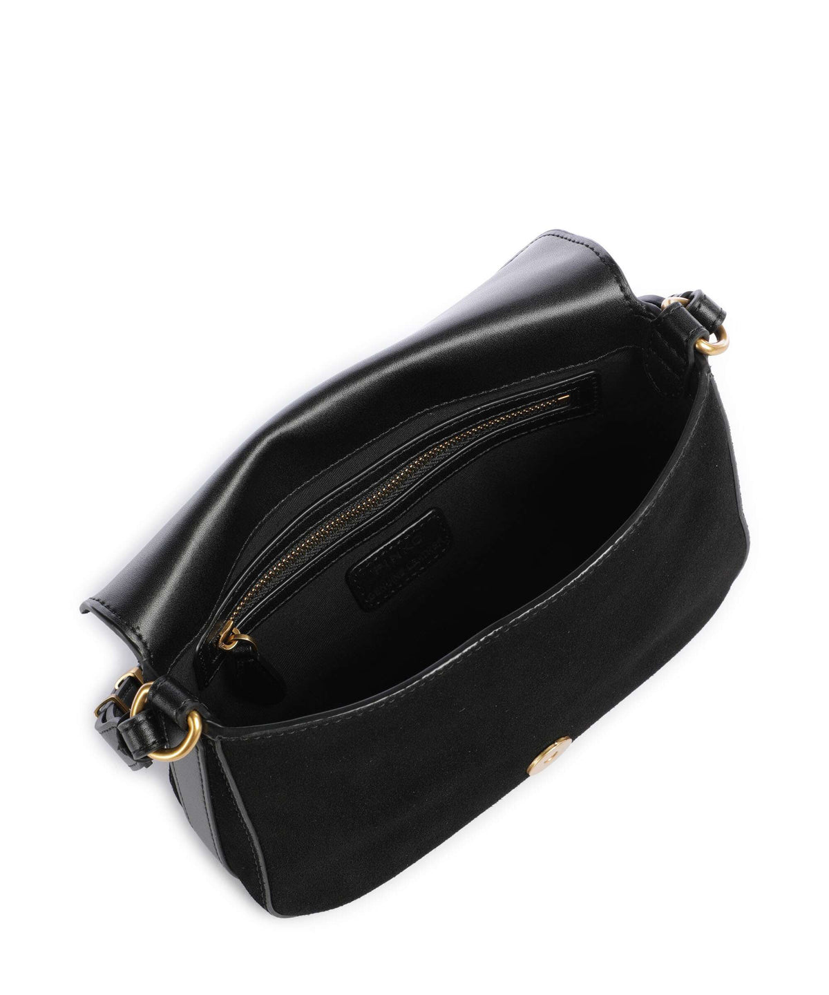 Pinko Love Classic Crossbody bag nero/limousine/oro