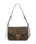 Pinko Love Classic Shoulder bag militar green/gold