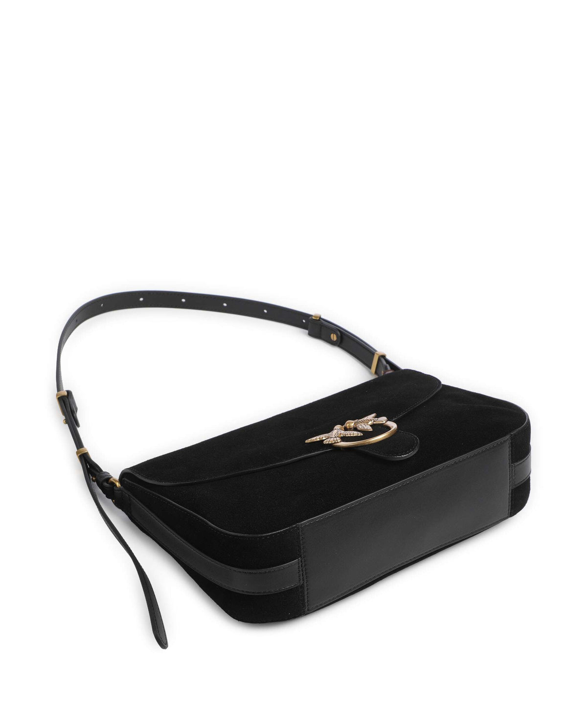 Pinko Love Classic Shoulder bag nero/limousine/oro