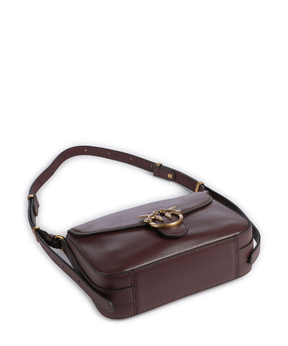 Pinko Love Mini Shoulder bag burgundy/gold