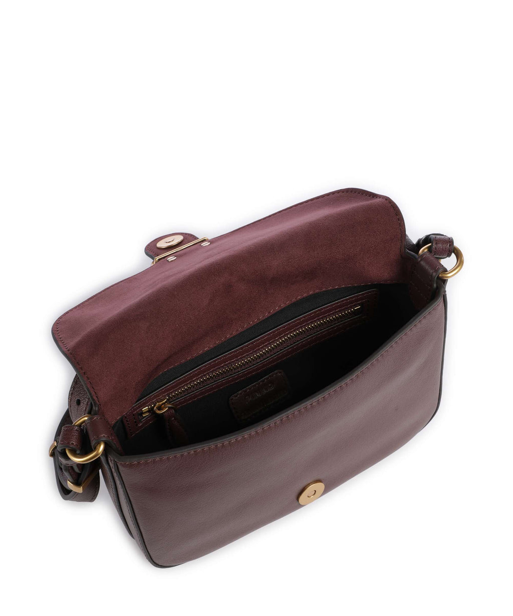 Pinko Love Mini Shoulder bag burgundy/gold
