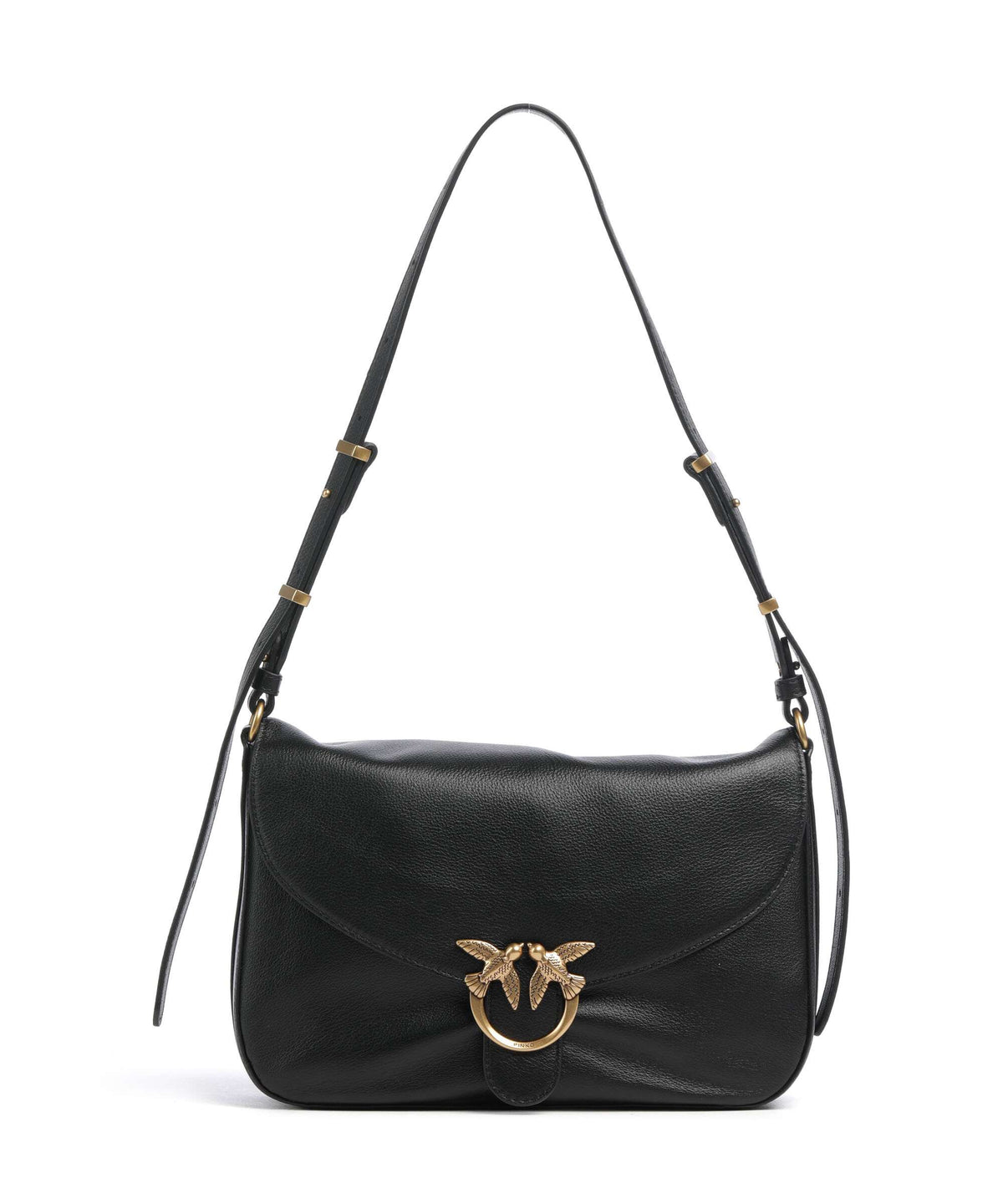 Pinko Love Classic Shoulder bag nero/limousine/oro