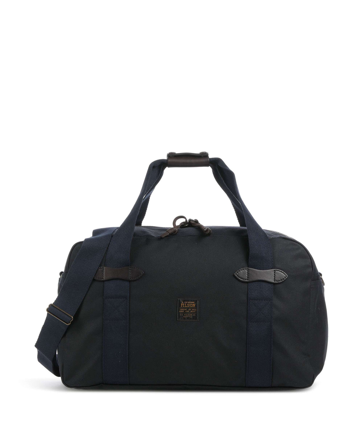 Filson Oil Finish Tin Cloth Medium Weekend bag navy