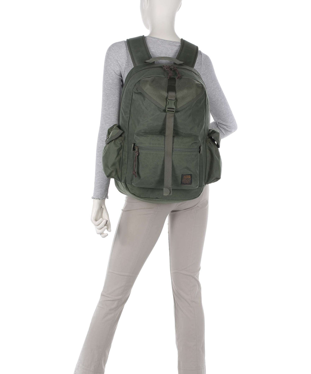 Filson Cordura Nylon Surveyor Backpack service green