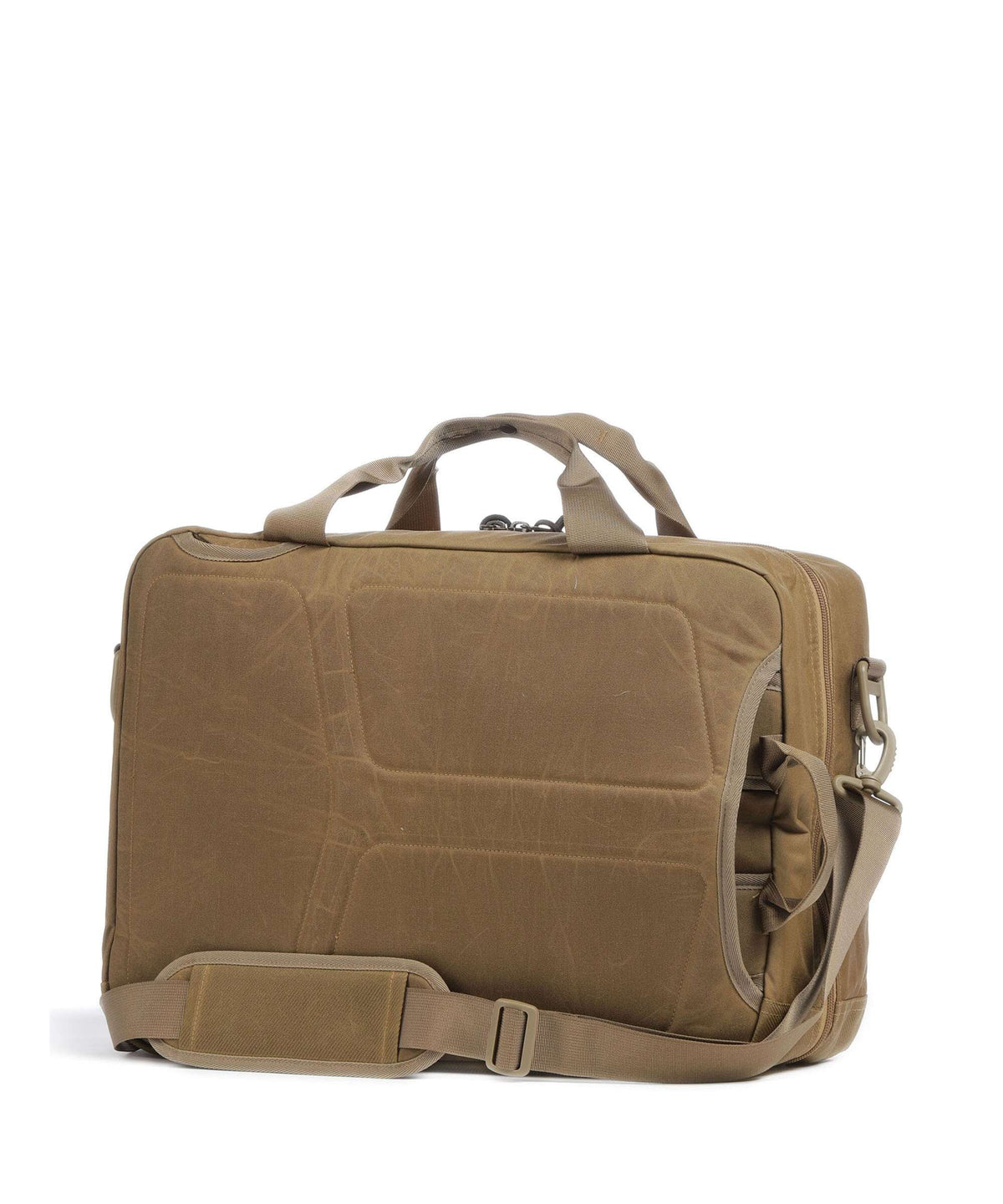 Filson Cordura Nylon Surveyor Pullmann Pack Backpack bag dark tan/flame