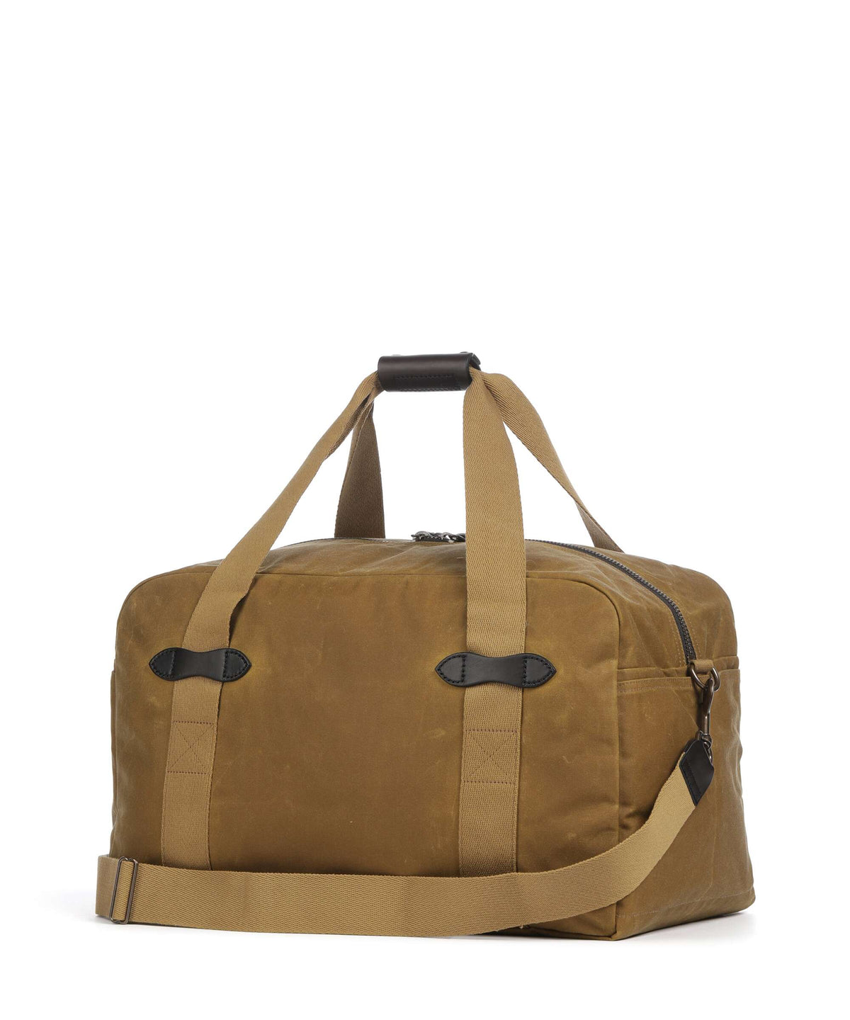 Filson Oil Finish Tin Cloth Weekend bag dark tan