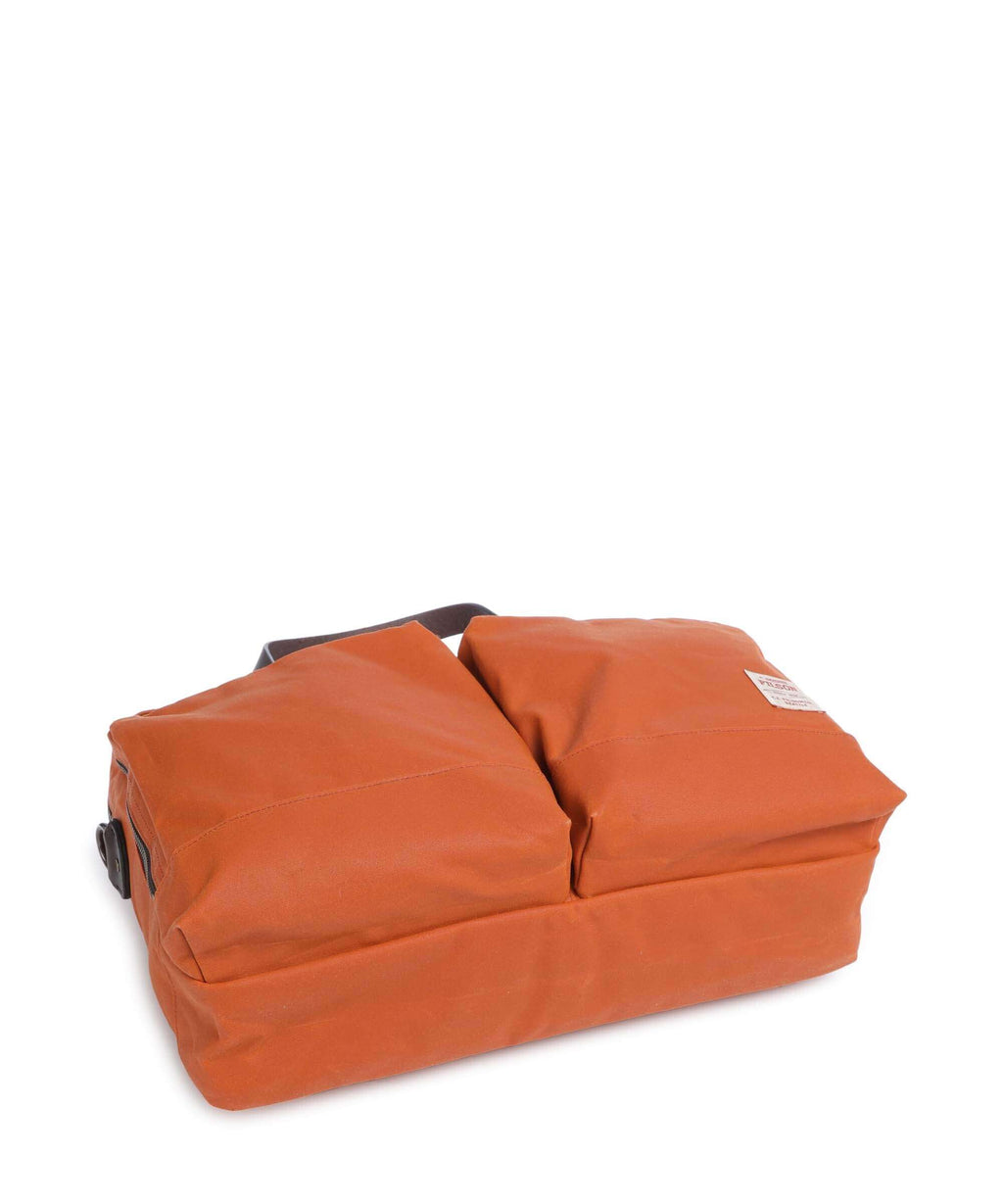 Filson Tin Cloth 24 Hour Briefcase rust