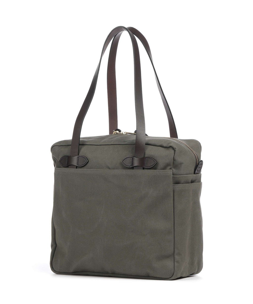 Filson Luggage Twill Tote bag otter green