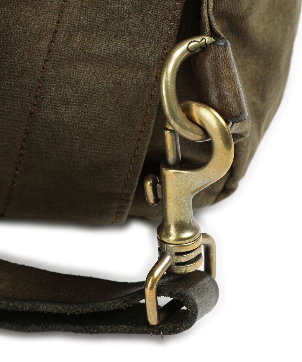 Campomaggi Backpack verde militare/nera