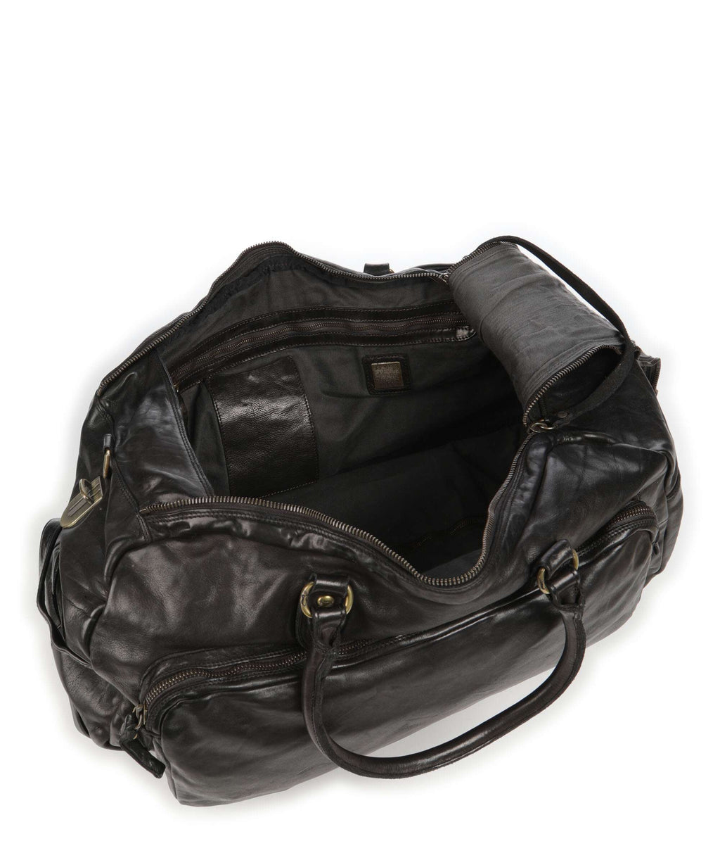 Campomaggi Travel bag with wheels nero