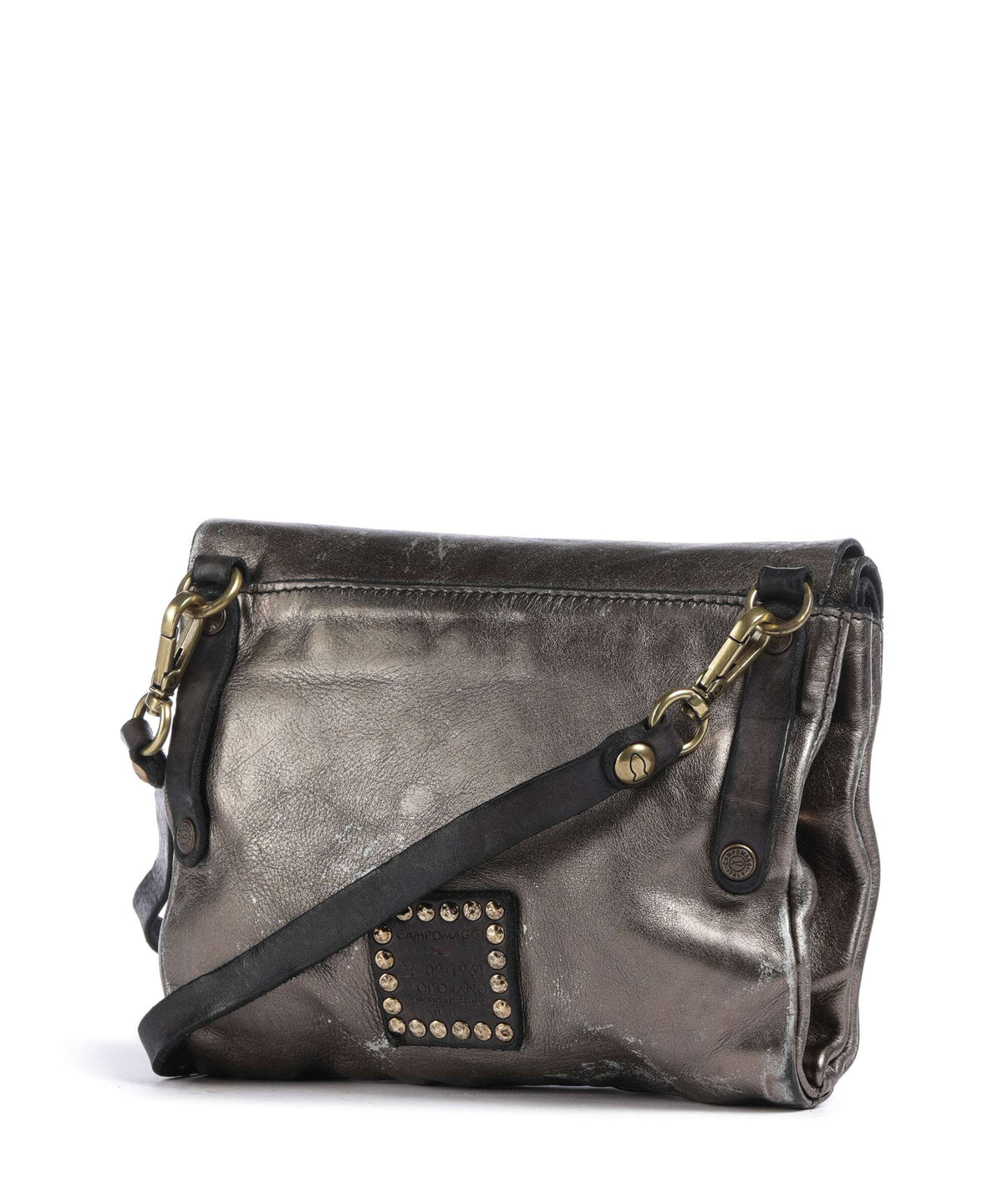 Campomaggi Crossbody bag lead grey