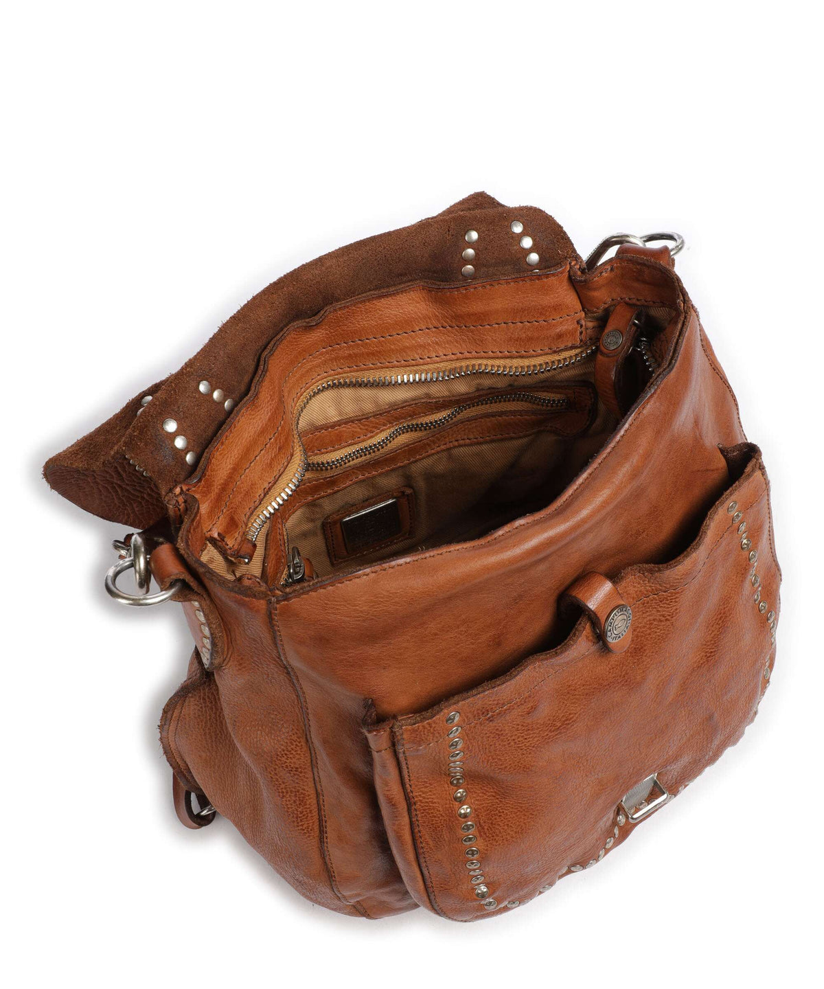 Campomaggi Backpack bag cognac