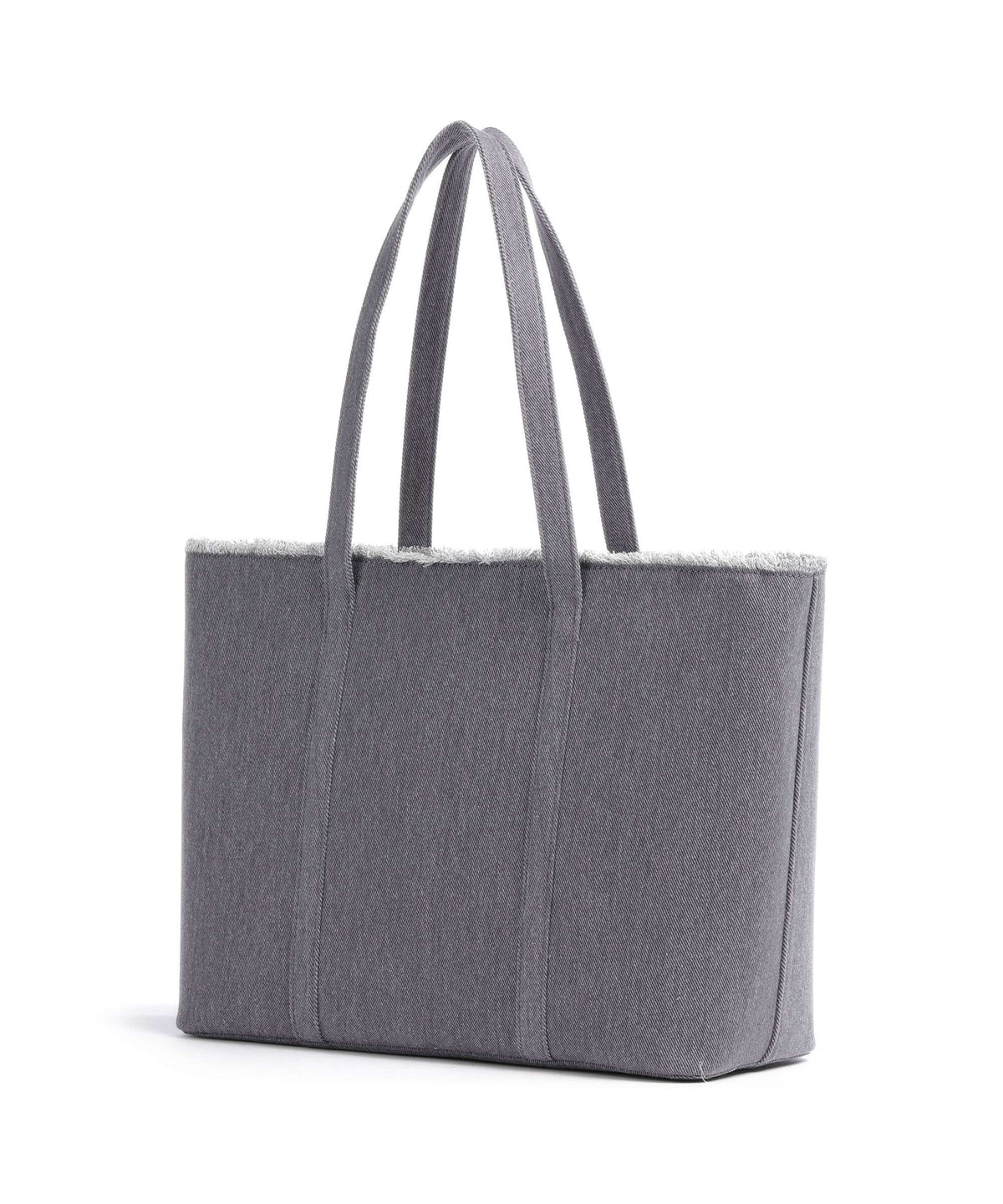 Love Moschino Denim Icon Tote bag light blue