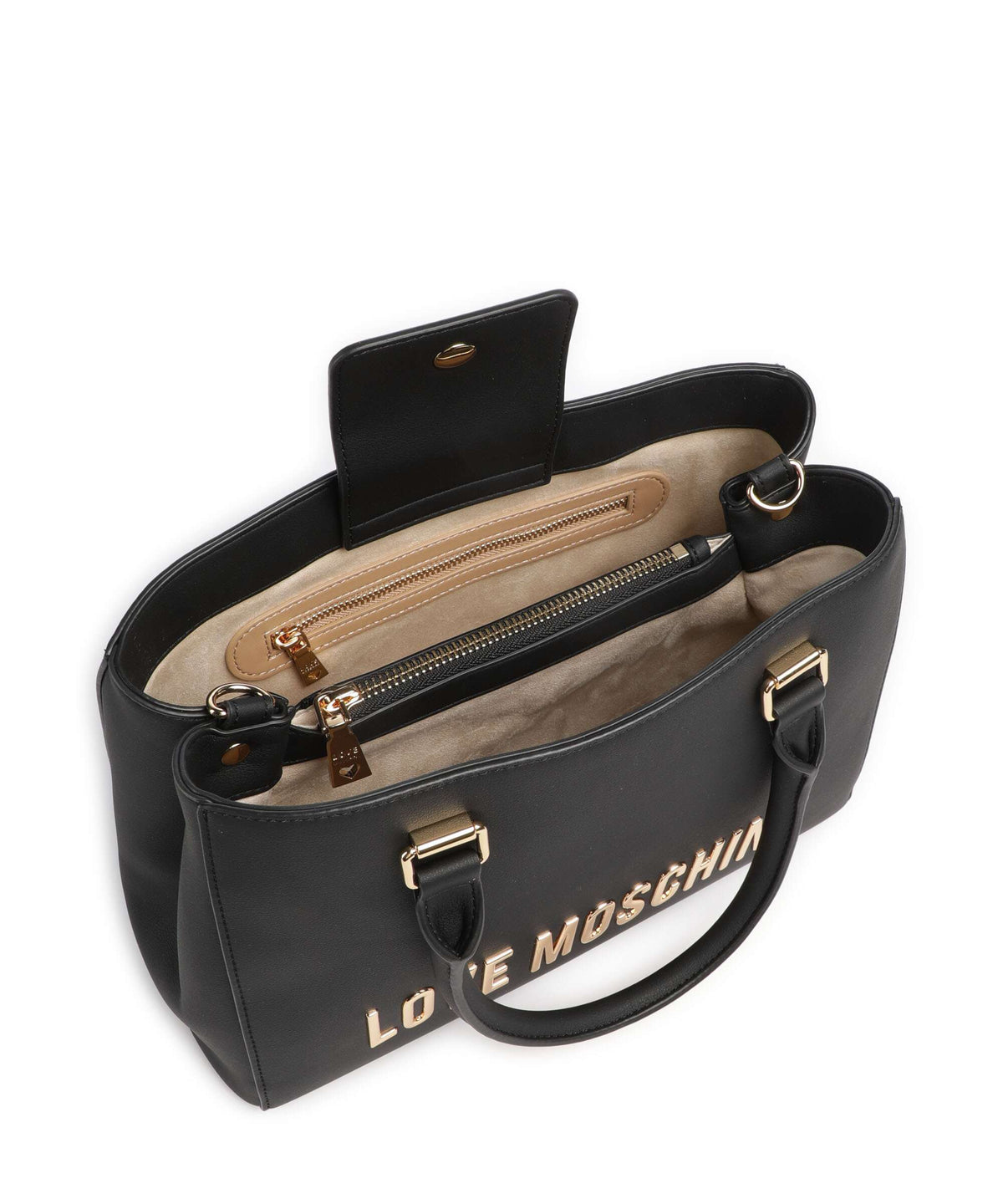 Love Moschino Bold Love Handbag black