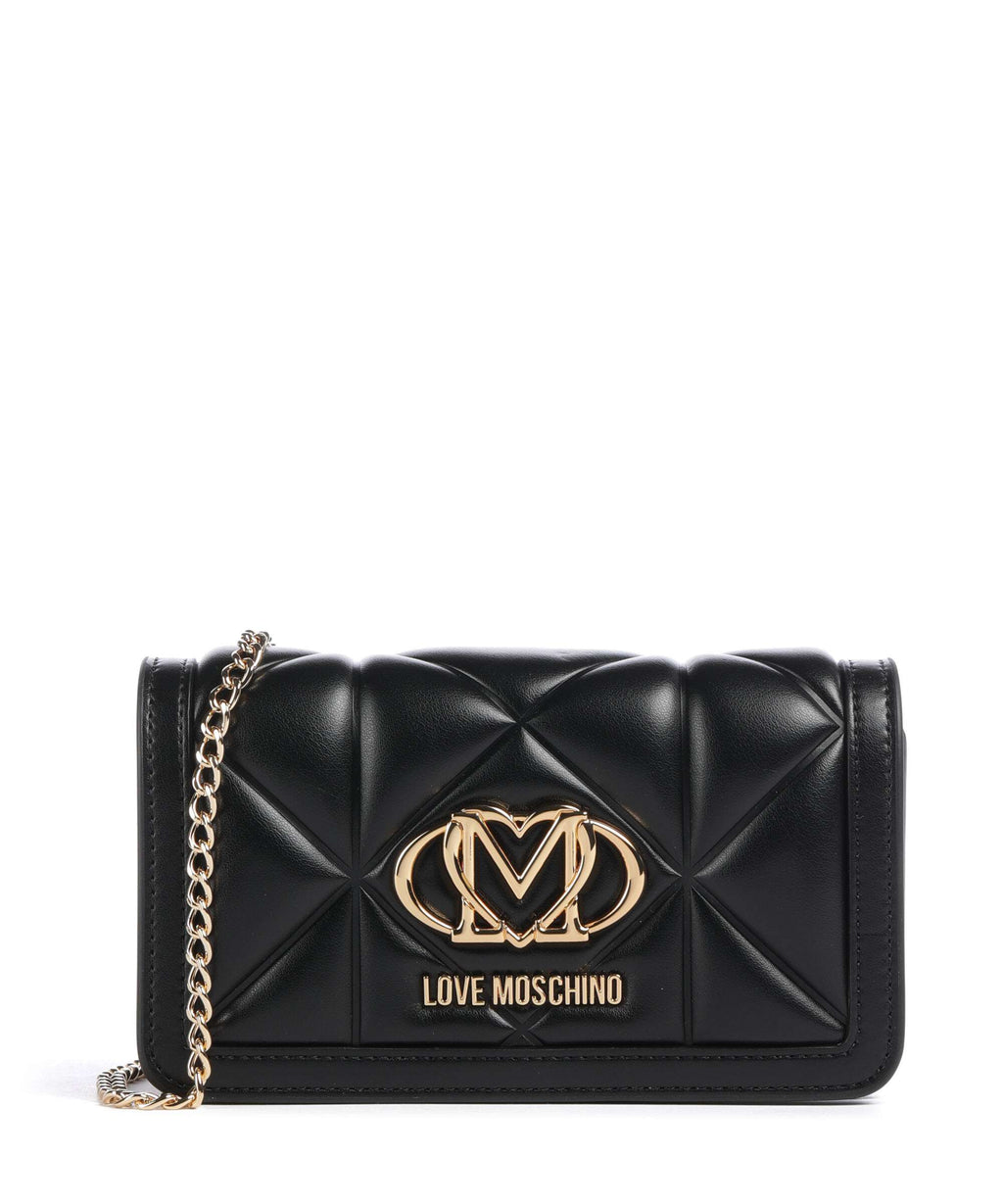 Love Moschino Embossed Q Wallet black