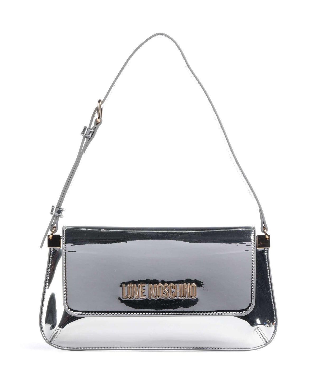 Love Moschino Smart Daily Shoulder bag silver