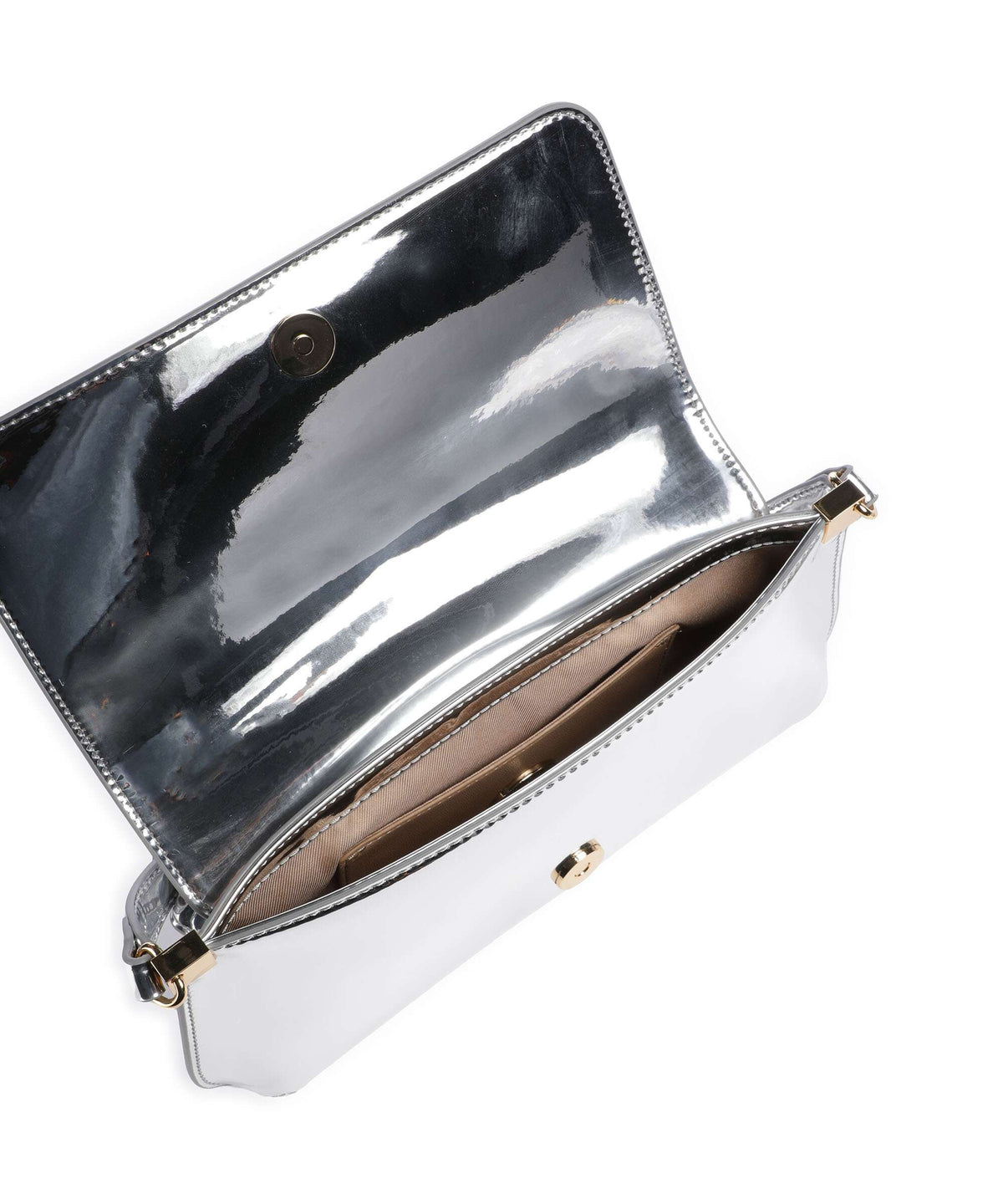 Love Moschino Smart Daily Shoulder bag silver