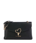 Love Moschino Heart Turnlock Shoulder bag black