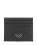 Emporio Armani Business Regenerated Credit card holder black