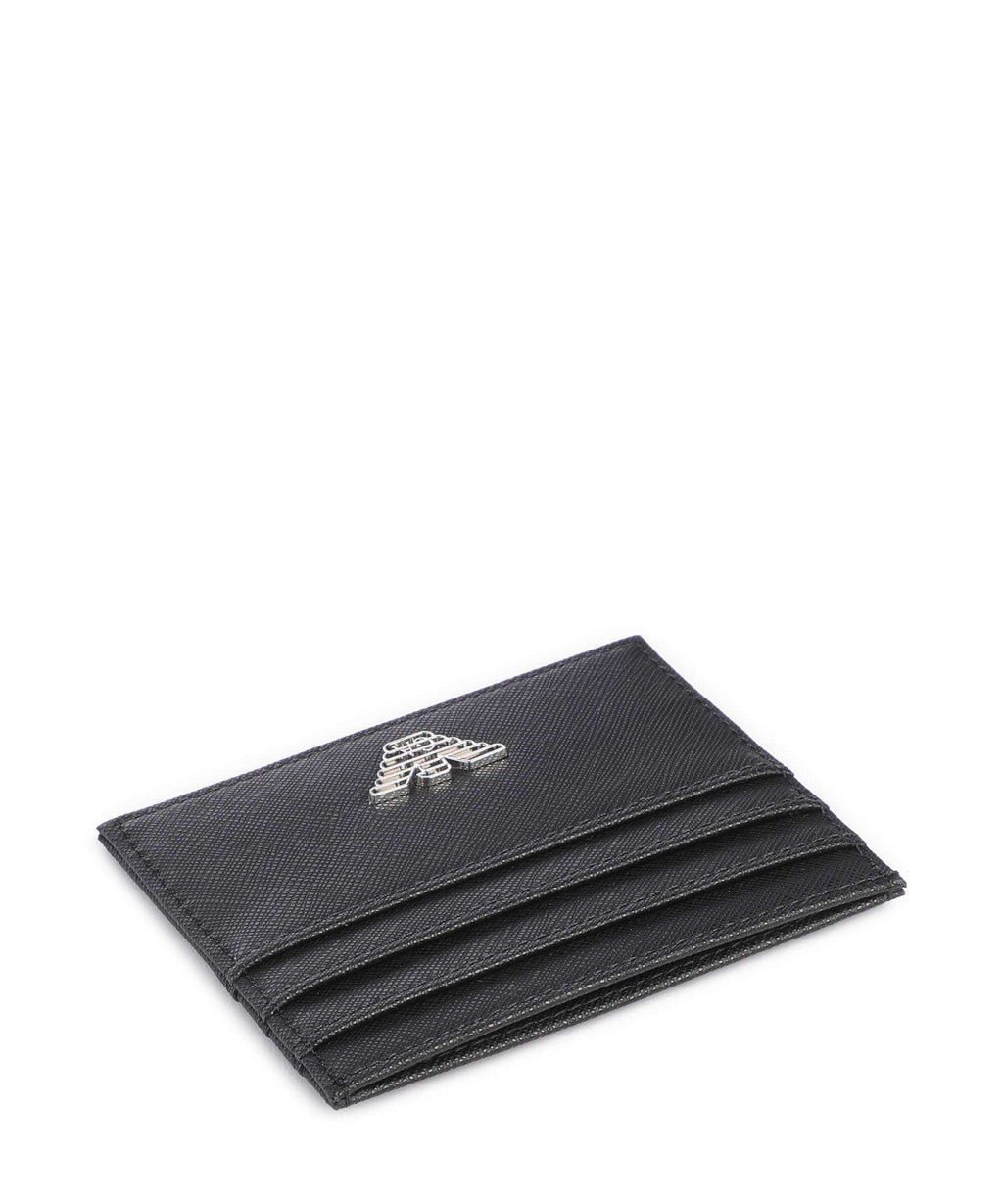 Emporio Armani Business Regenerated Credit card holder black