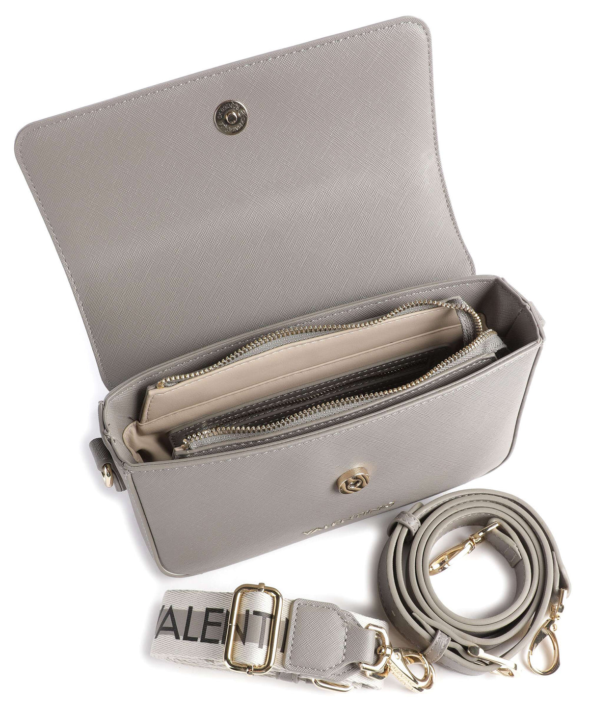 Valentino Bags Zero Re Crossbody bag grigio