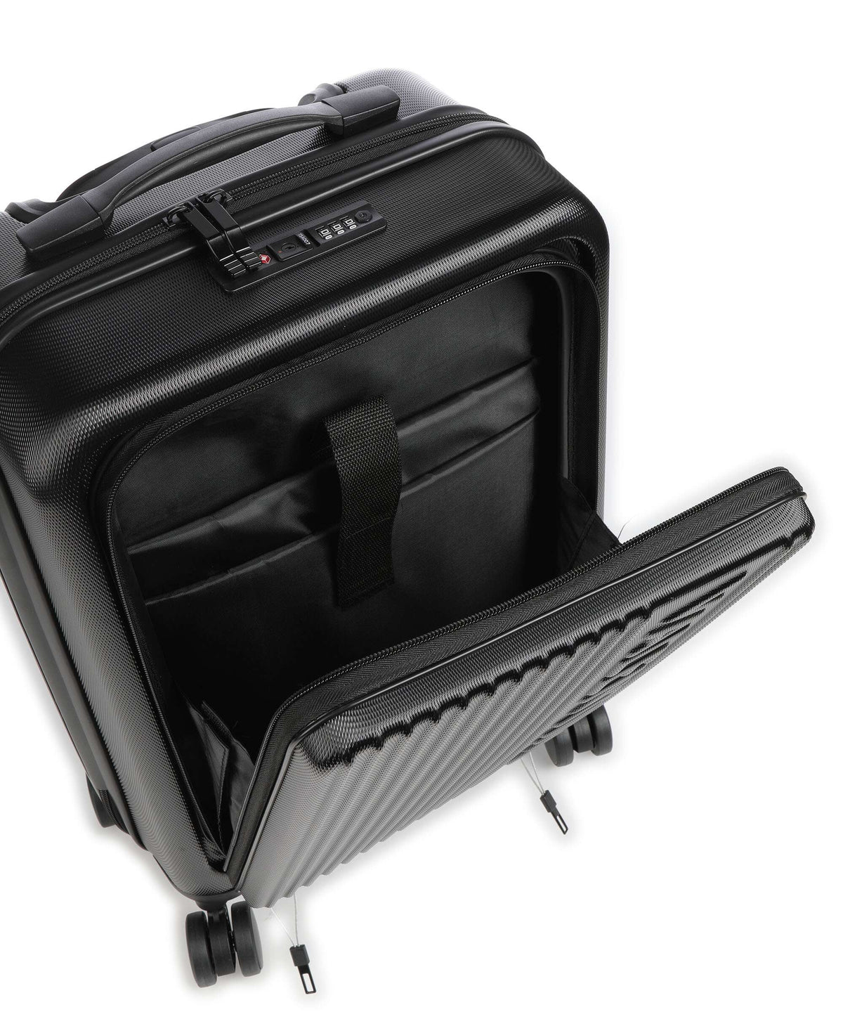 Valentino Bags Lexplor Spinner (4 wheels) nero