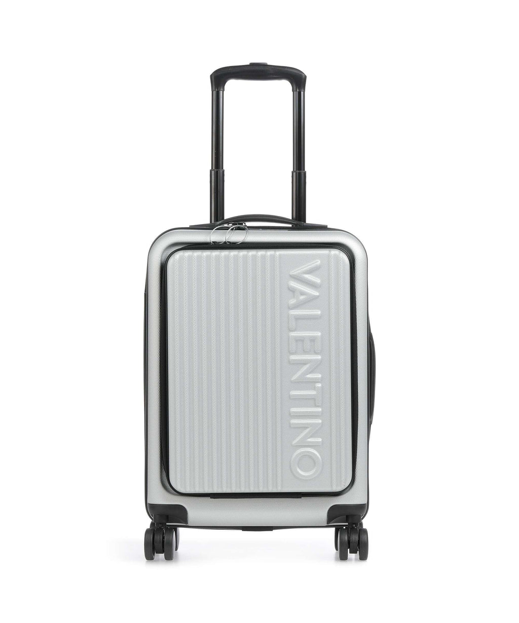 Valentino Bags Lexplor Spinner (4 wheels) silver