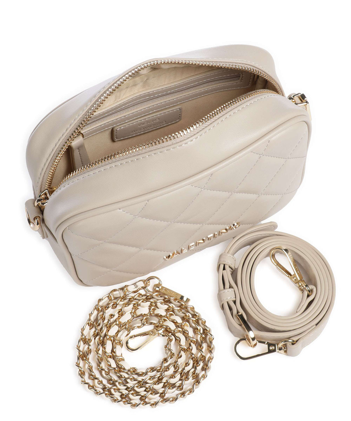 Valentino Bags Ocarina Crossbody bag ecru