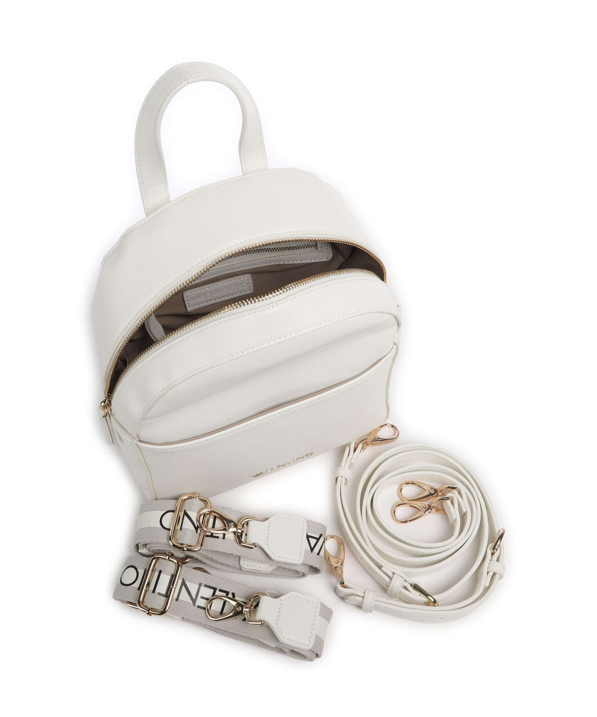 Valentino Bags Zero Re Backpack bianco