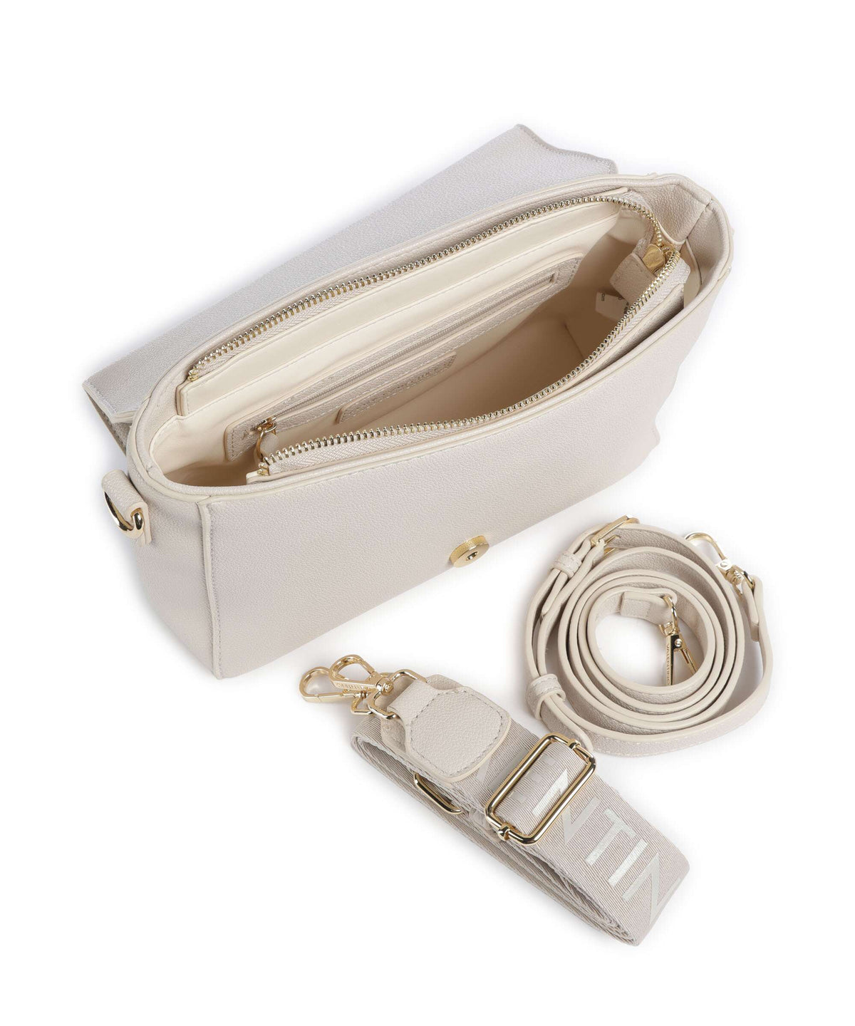 Valentino Bags Foxy Re Crossbody bag ecru