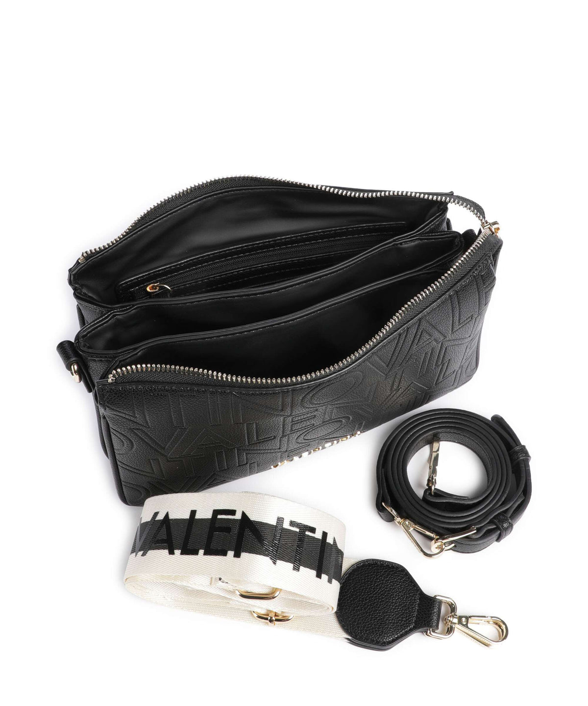 Valentino Bags Pansy Crossbody bag nero