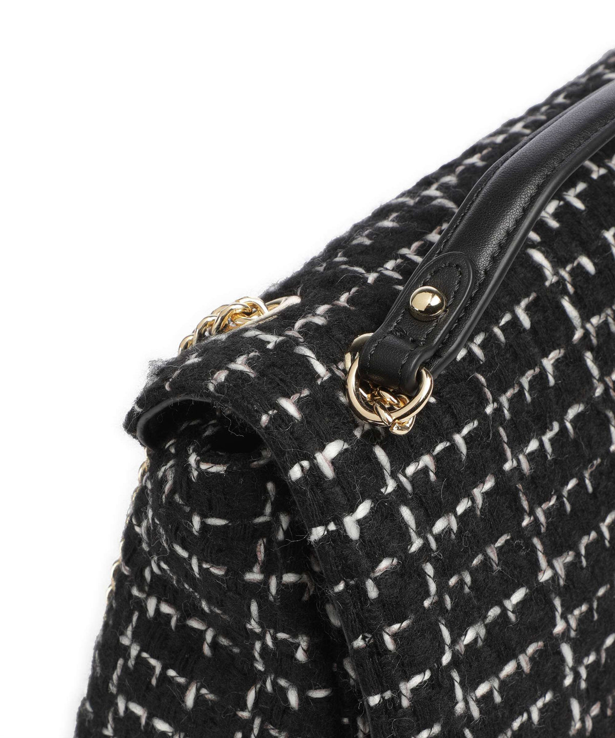 Valentino Bags Tweed Shoulder bag nero/multicolour
