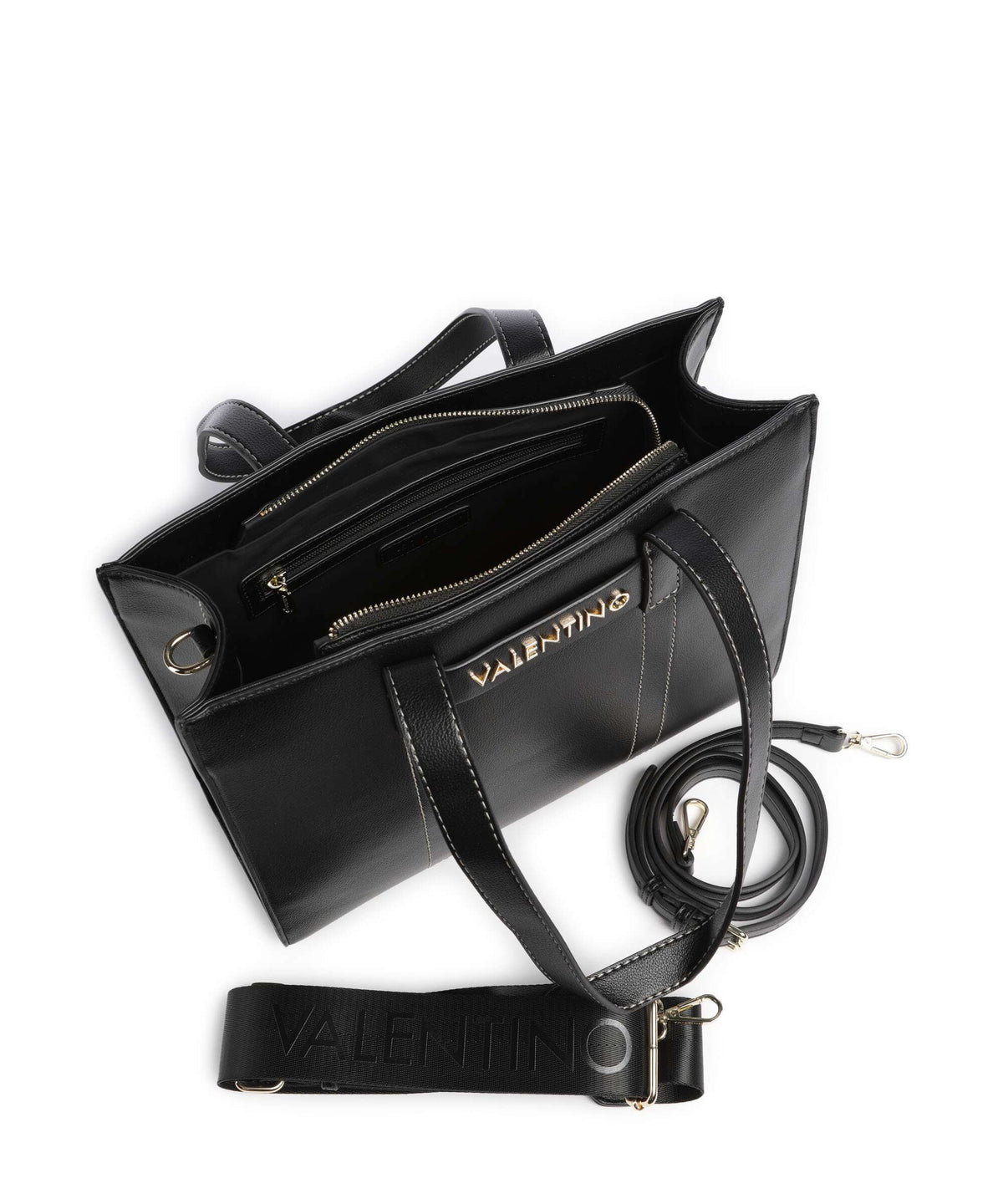 Valentino Bags Aury Re Tote bag nero